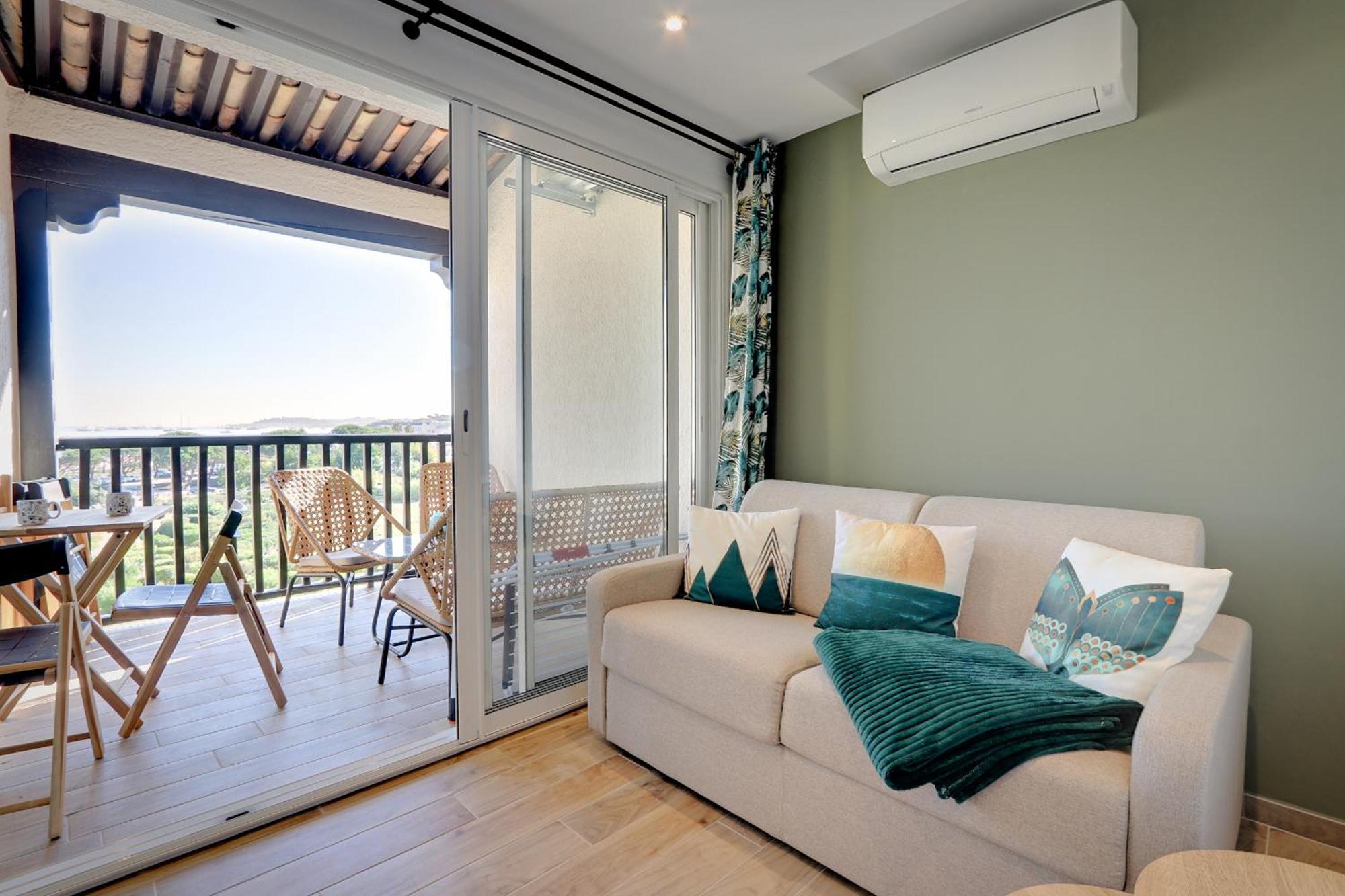 Appartement Cosy Climatise A 100M Des Plages Gassin Exterior foto